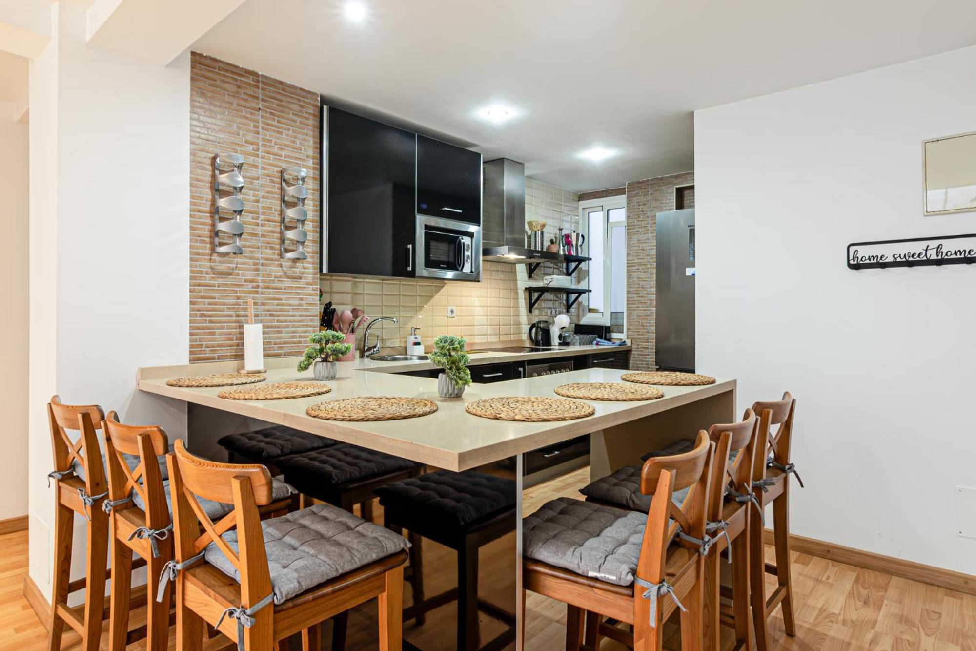 Malaga Center Flat Soho Modern 2Br Lägenhet Exteriör bild