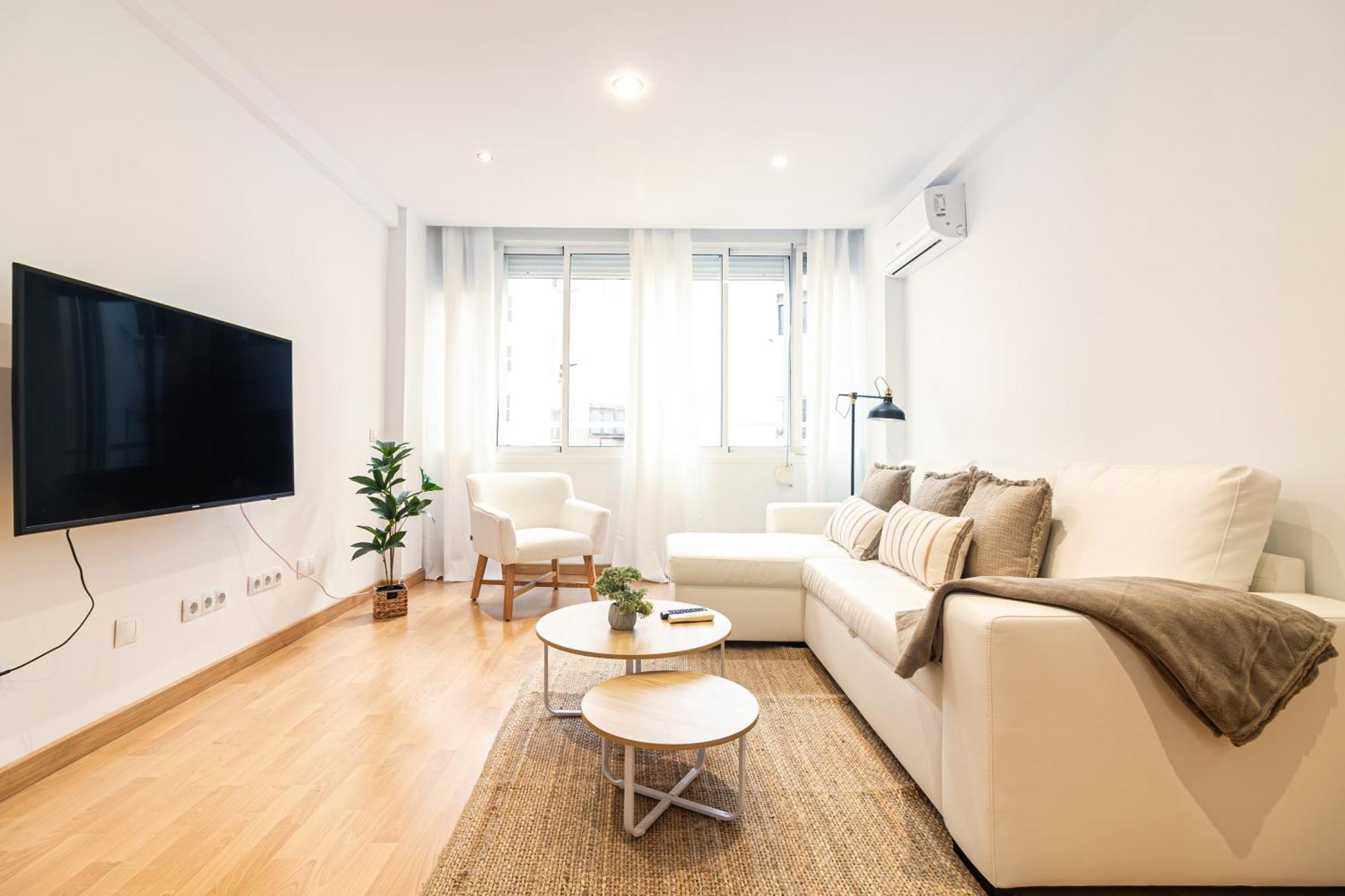 Malaga Center Flat Soho Modern 2Br Lägenhet Exteriör bild