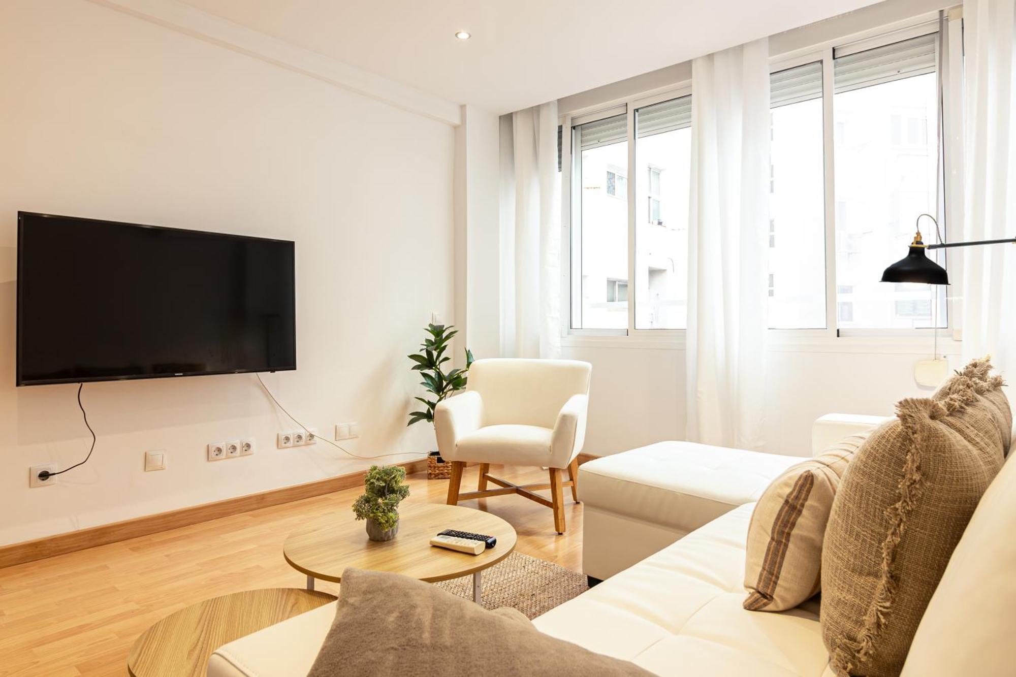 Malaga Center Flat Soho Modern 2Br Lägenhet Exteriör bild